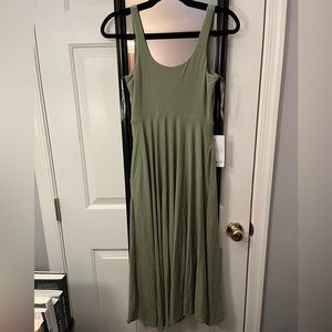 Athleta Santorini Midi Dress - Green